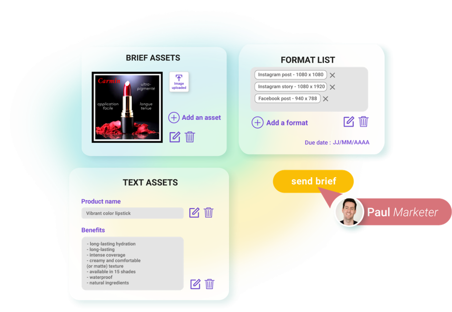 Creative workflow