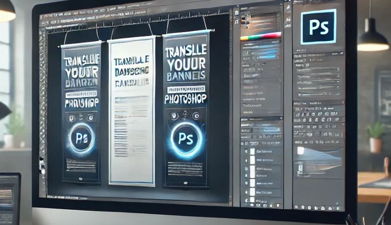 Banner translation from photoshop Video