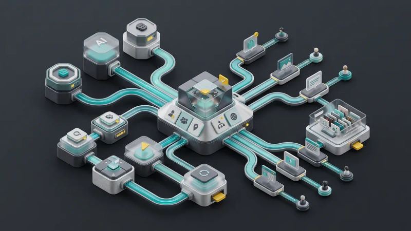 Illustration for the article: AI personalization engine: the future of targeted marketing?