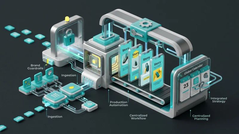 Illustration for the article: Instagram stories: production tools for brands