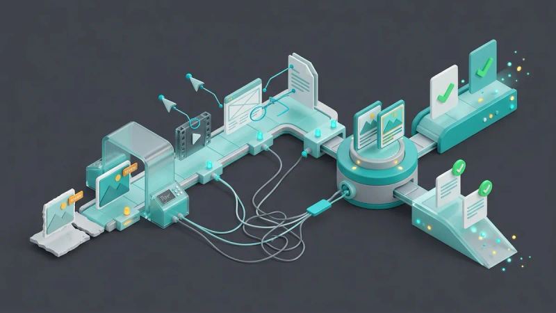 Illustration for the article: Creative approval software: accelerating reviews and ensuring quality
