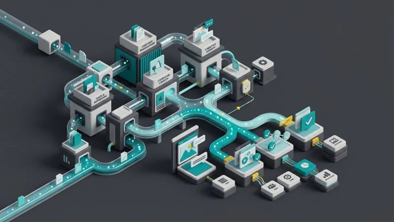 Illustration for the article: Marketing project management software: how to choose