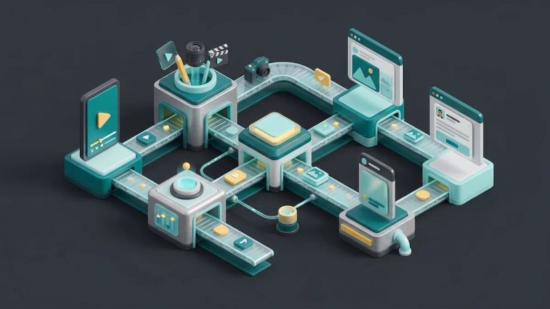 Illustration for the article: All-in-one social media platform: benefits