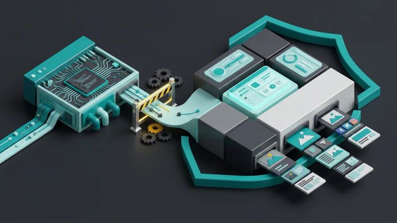 Illustration for the article: Bannerbear alternative: API and brand governance