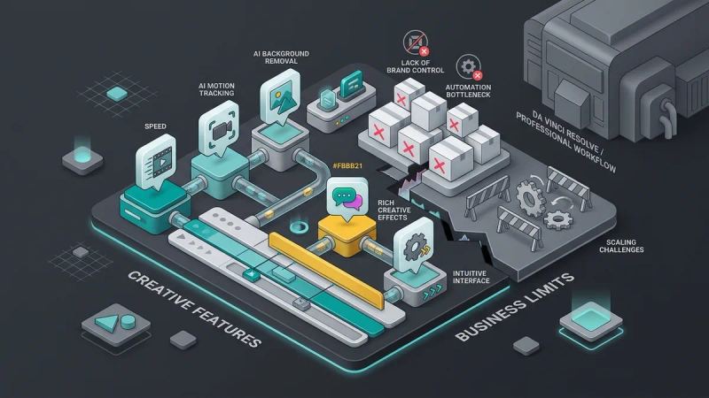 Illustration for the article: Movavi Video Editor: features and limits for business