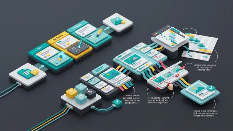Illustration for the article: Trello for marketing: pros and cons
