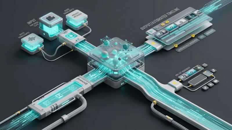 Illustration for the article: Clipto MCP: how it works for video production