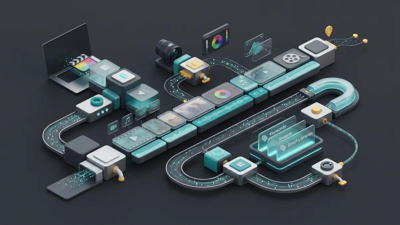 Illustration for the article: Final Cut Pro Review: Powerful Video Editing Software for macOS