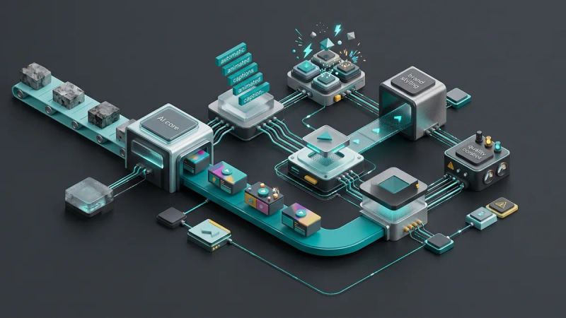 Illustration for the article: Submagic AI: captions, effects and limits for brands