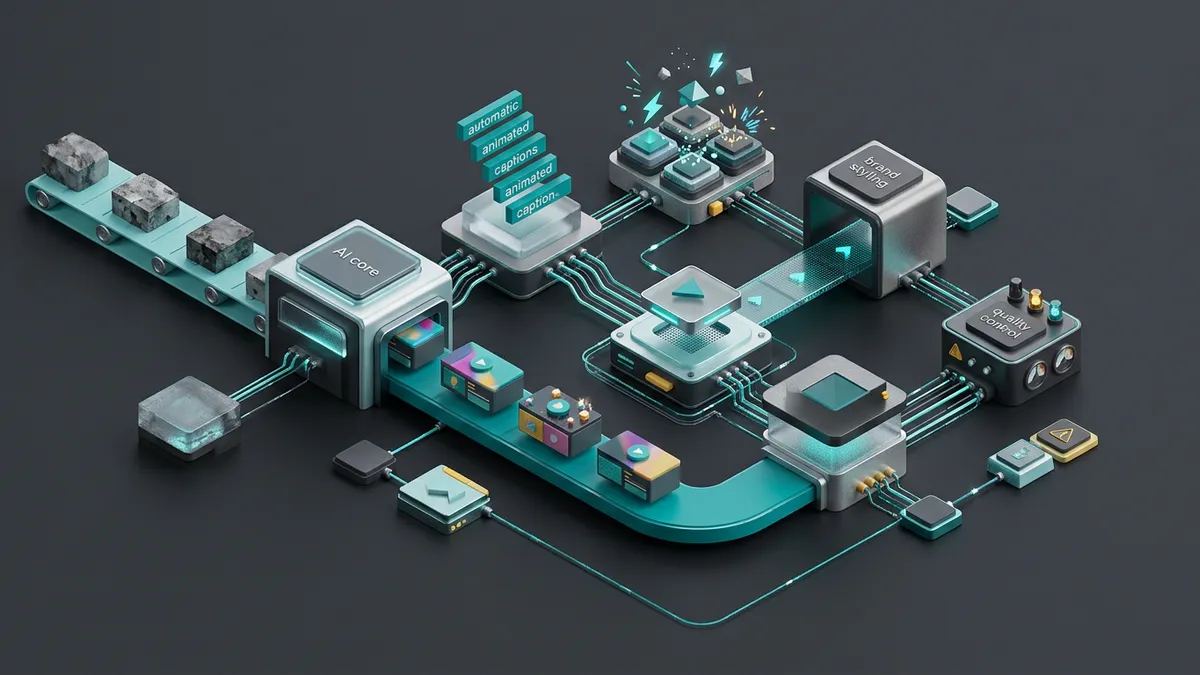 Illustration for the article: Submagic AI: captions, effects and limits for brands