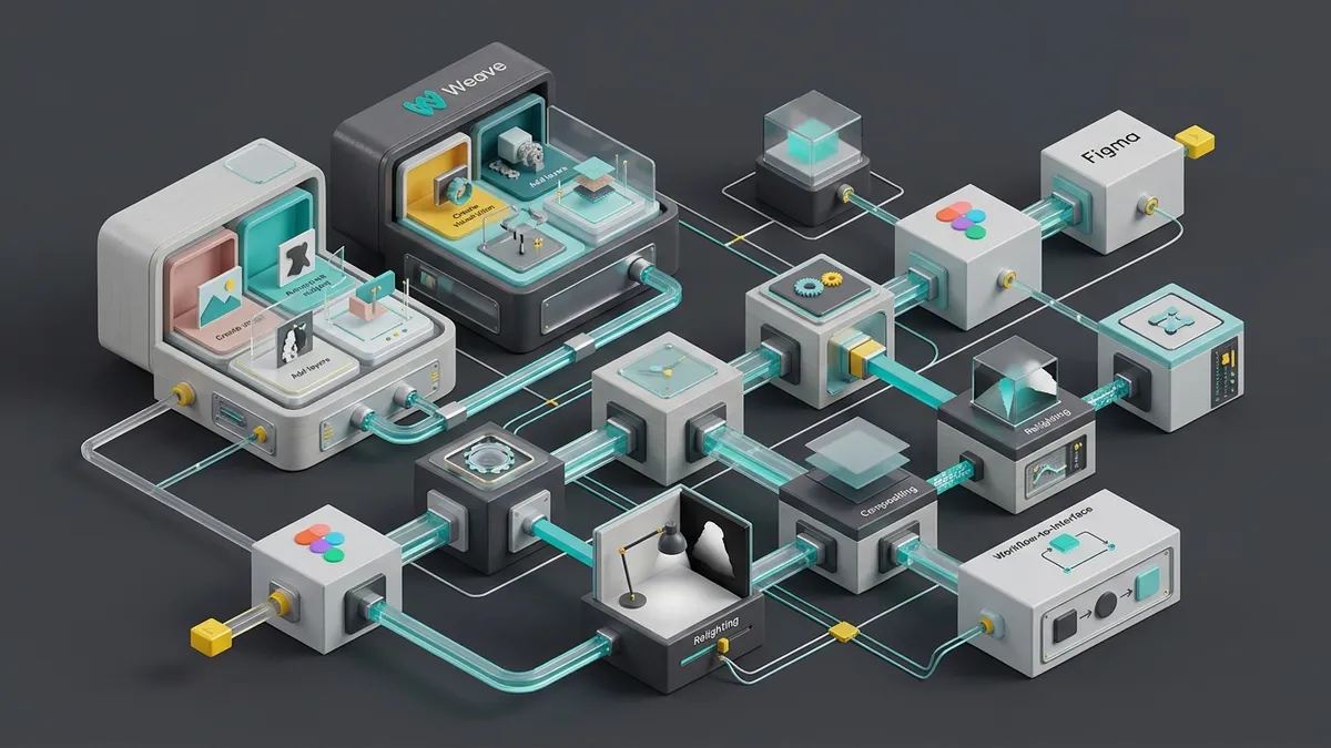 Figma et Weave : des flux de travail créatifs plus efficaces