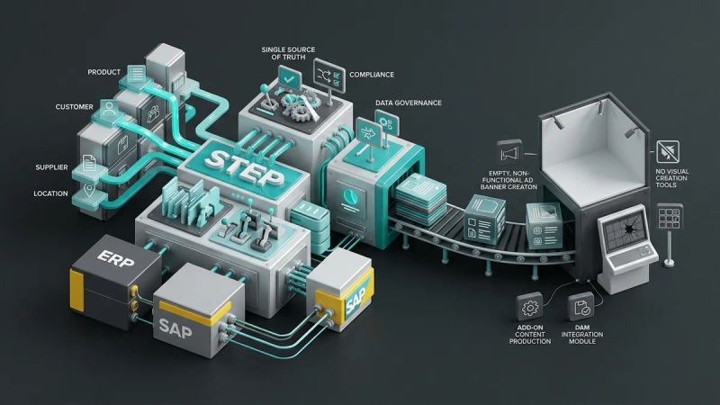 Illustration for the article: Stibo Systems STEP: MDM and PIM features and limits