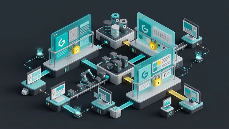 Illustration for the article: Canva alternative: 5 key features for enterprises