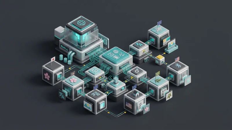 Illustration for the article: Glocal marketing: regional content adaptation