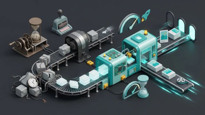 Illustration for the article: Campaign time to market: why it is slow and how to speed it up