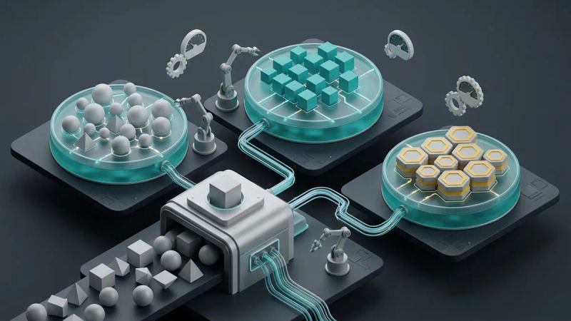Illustration for the article: AI clustering: algorithms and applications