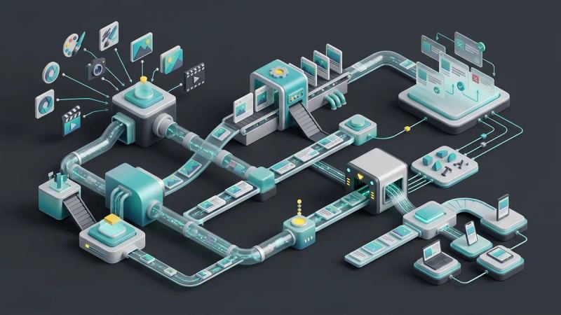 Illustration for the article: Ad creative management: challenges and best practices