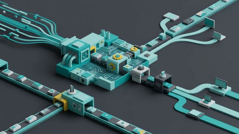 Illustration for the article: Content production at scale: challenges and workflow
