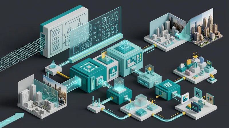 Illustration for the article: Stable Cascade: architecture and use cases