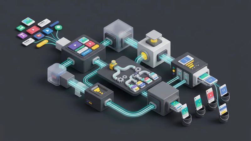 Illustration for the article: Facebook ads: automating visuals to reduce ad fatigue