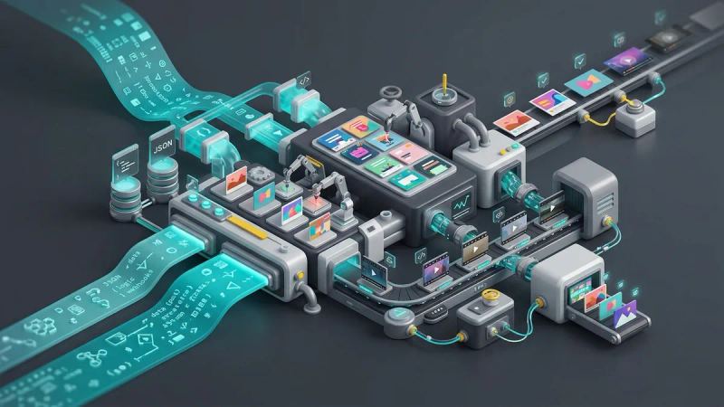 Illustration for the article: Ad creative generation API: how to choose a solution