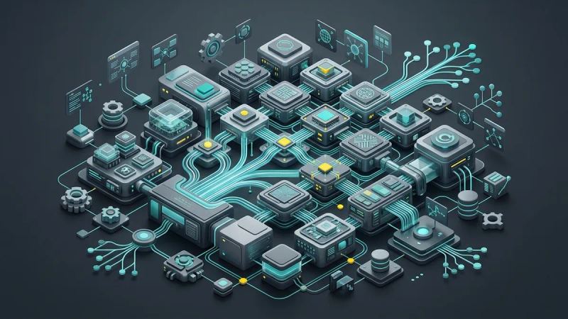 Illustration for the article: Mistral Large: Mistral AI's high-performance proprietary LLM