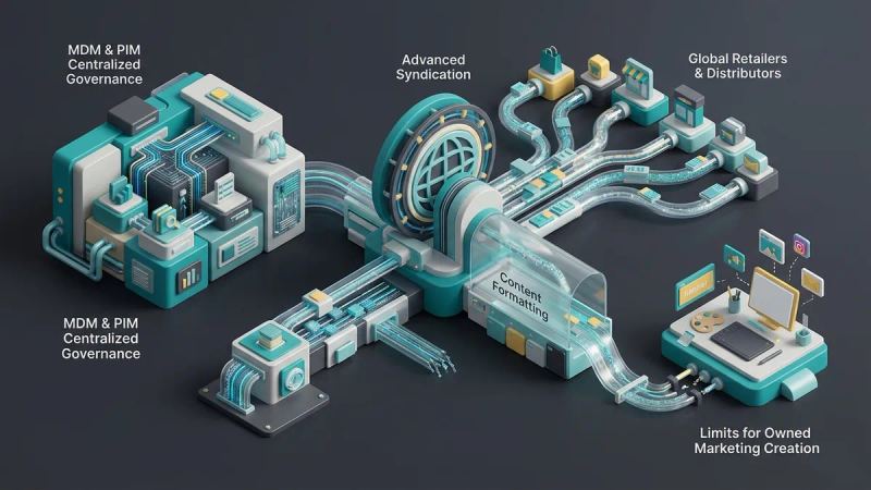 Illustration for the article: Syndigo: PIM/MDM features and limits