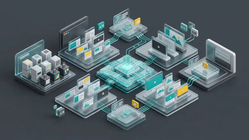 Illustration for the article: Ad creation tool for agencies: key features