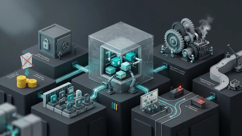 Illustration for the article: Open source DAM: advantages and challenges