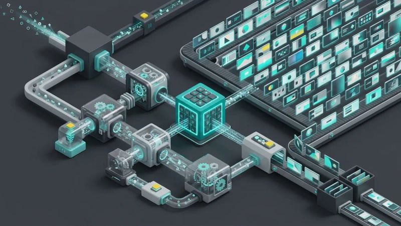 Illustration for the article: Scalable banner creation: beyond templates