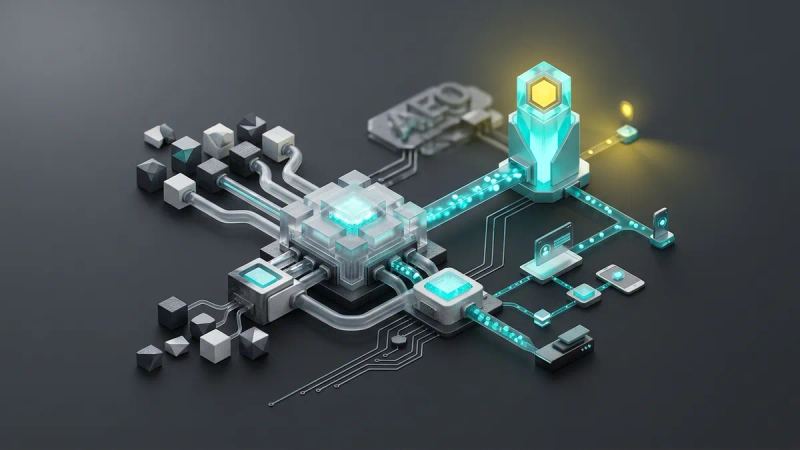 Illustration for the article: AEO strategy for businesses: how to build one