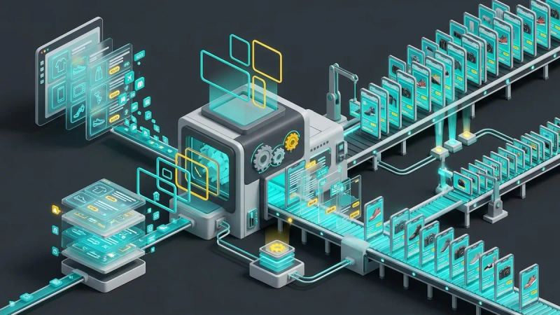 Illustration for the article: Product banner creation: automating from your catalog