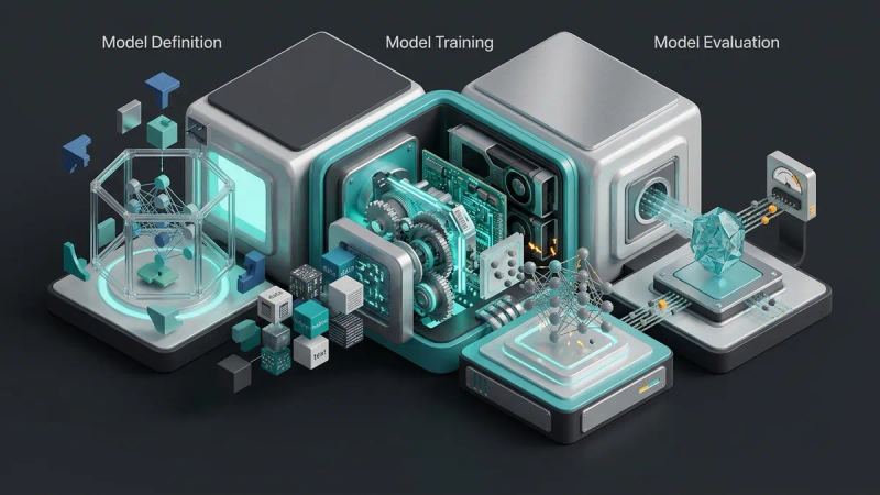 Illustration for the article: AI models: definition, training and evaluation