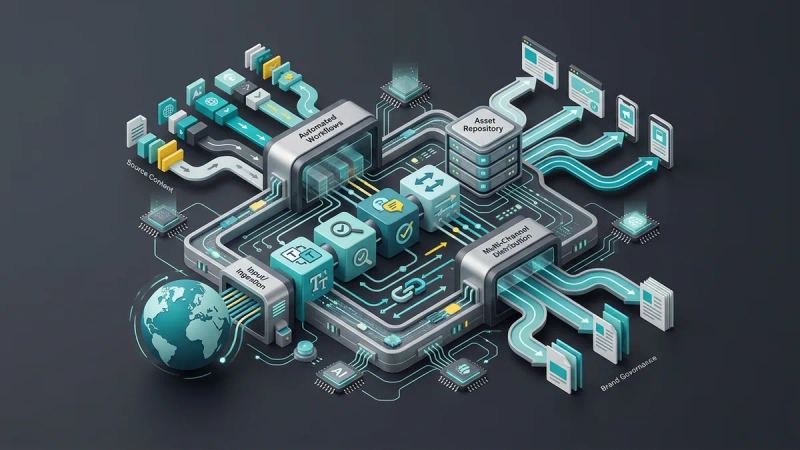 Illustration for the article: Enterprise multilingual content management: methods