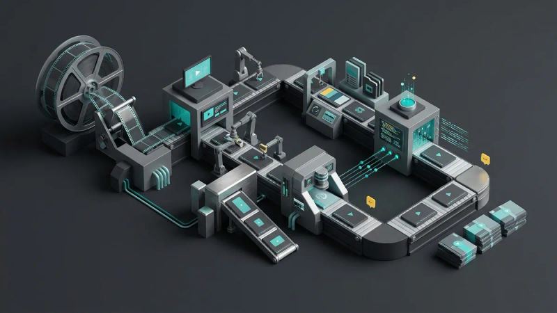 Illustration for the article: Video editing tool for business: how to choose