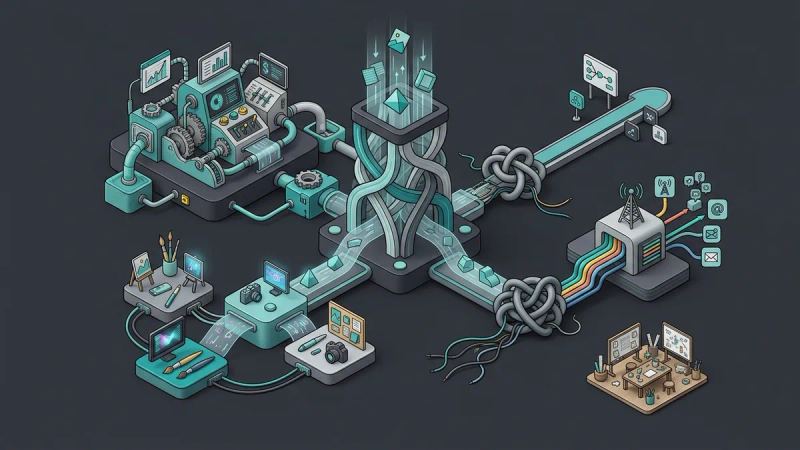 Illustration for the article: Aprimo: DAM and marketing operations, features and limits