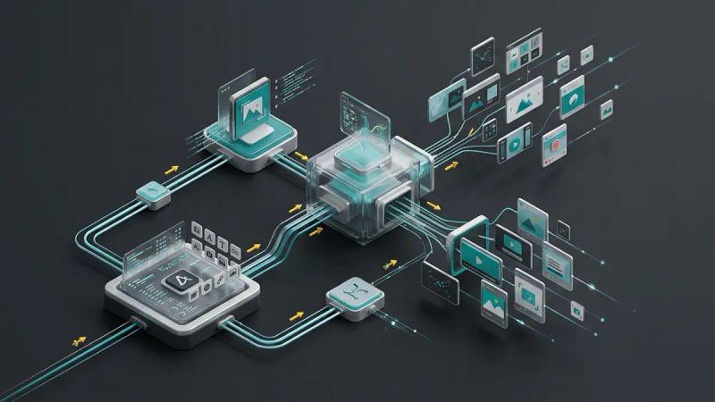 Illustration for the article: Creative automation: definition and marketing use cases