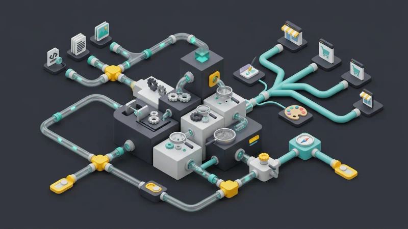 Illustration for the article: Sales Layer PIM: features and limits