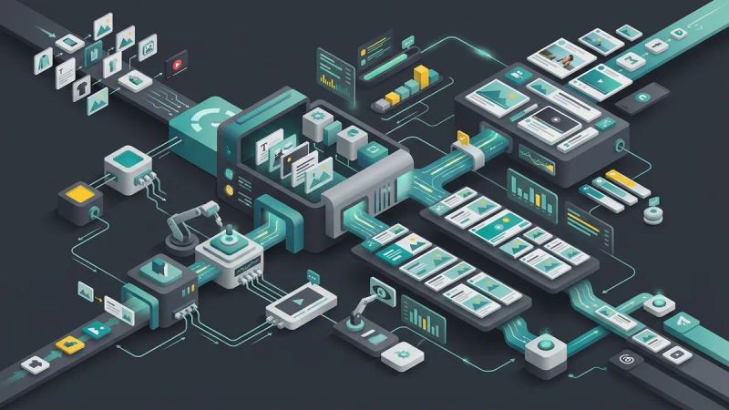 Illustration for the article: Paid media campaigns: improving results with creative automation