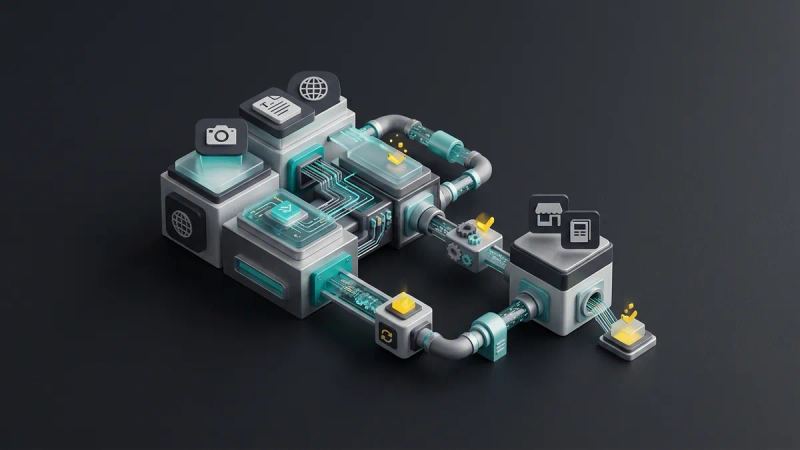 Illustration for the article: PIM for WooCommerce: connecting product data to WordPress