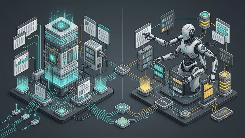 Illustration for the article: Genspark vs Manus: comparing AI search engines