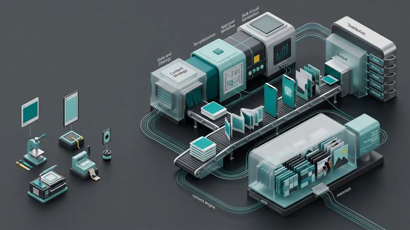 Illustration for the article: Instagram post creation tools: limits and content factory