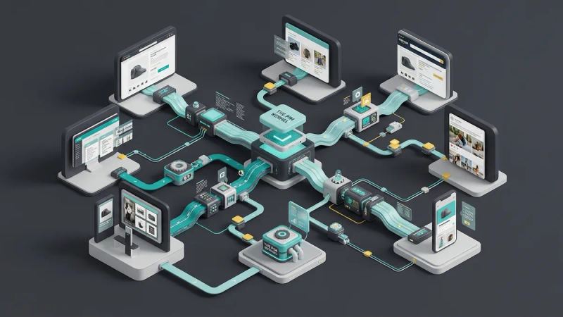 Illustration for the article: InRiver PIM: managing the product experience across all channels